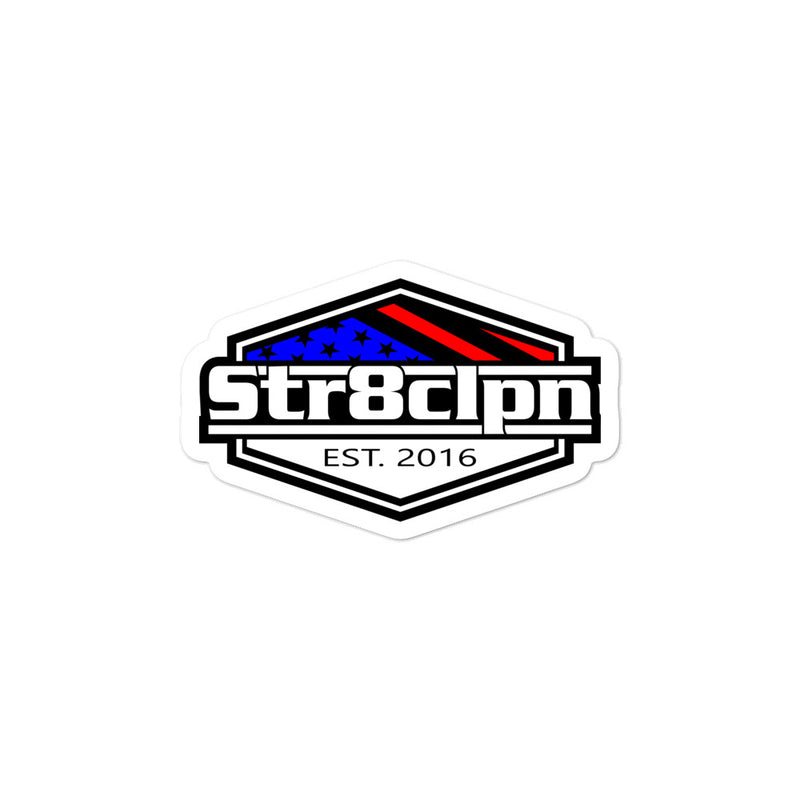 STR8CLPN SHIELD Bubble-free stickers