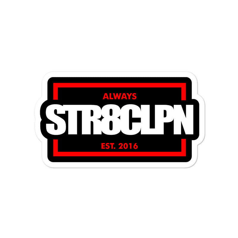 ALWAYS STR8CLPN Bubble-free stickers